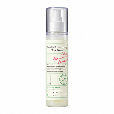 Осветляющий тонер-мист от постакне AXIS-Y Dark Spot Correcting Glow Toner