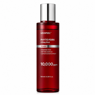 Пептидный лифтинг-тонер с ПДРН MEDIPEEL Phyto Exosome PDRN Lifting Shot Toner