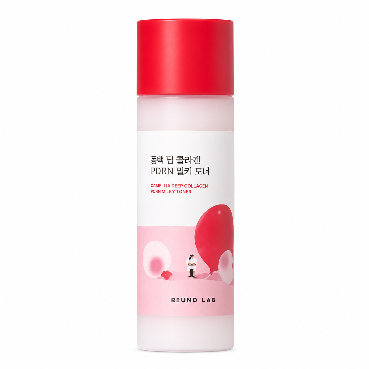 Молочный тонер с ПДРН и камелией Round Lab Camellia Deep Collagen PDRN Milky Toner