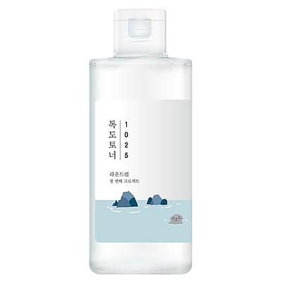 Мягкий отшелушивающий тонер с морской водой Round Lab 1025 Dokdo Toner