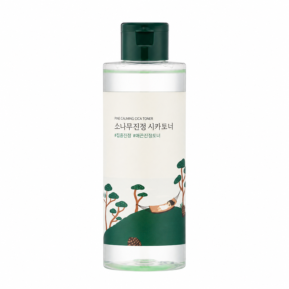 Тонер с экстрактами сосны и центеллы для проблемной кожи Round Lab Pine Calming Cica Toner