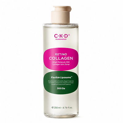 Укрепляющий липосомальный тонер с ретиналем CKD Retino Collagen Small Molecule 300 Collagen Skin Toner