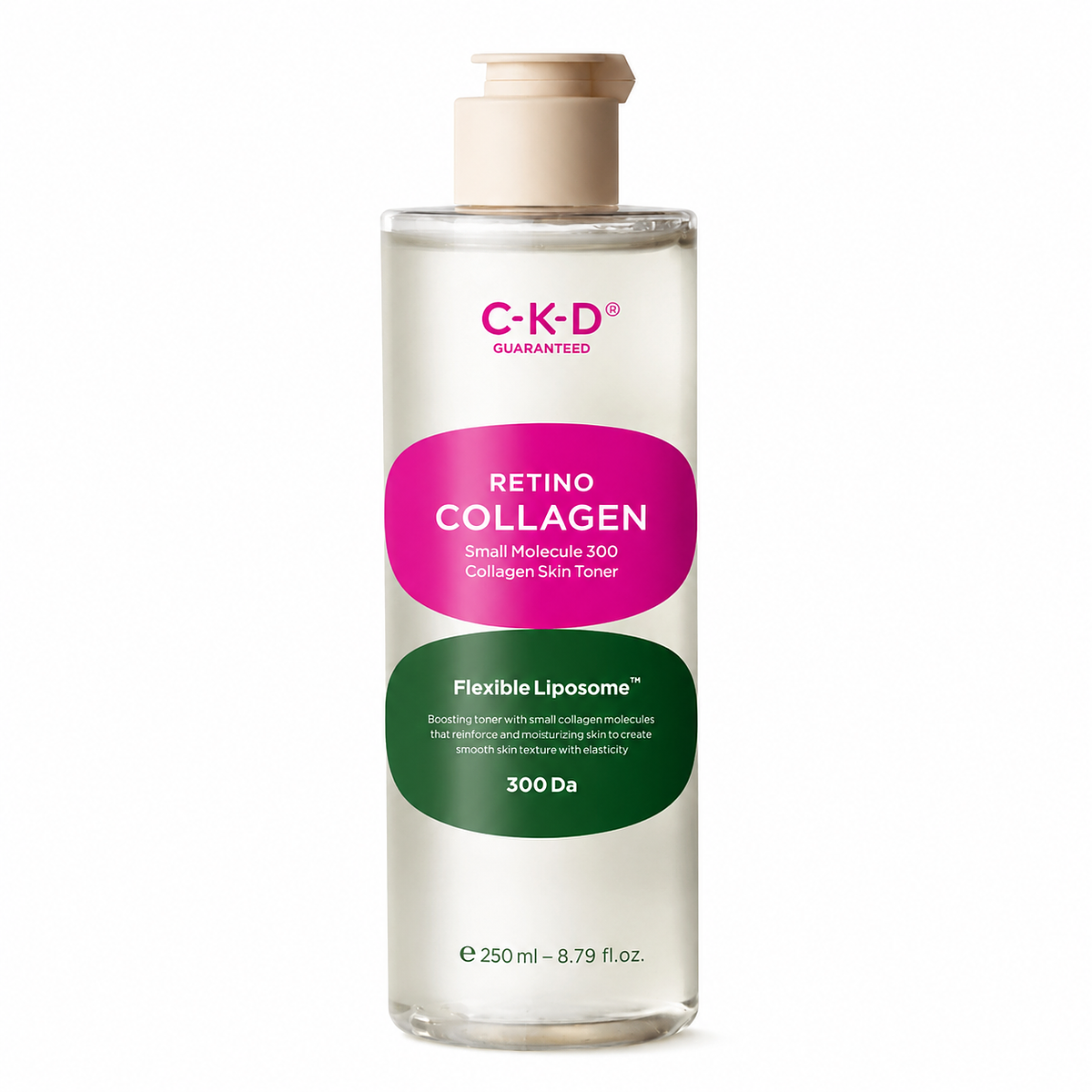 Укрепляющий липосомальный тонер с ретиналем CKD Retino Collagen Small Molecule 300 Collagen Skin Toner