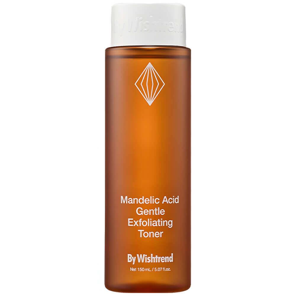 Отшелушиваюший тонер-эксфолиант с миндальной кислотой By Wishtrend Mandelic Acid Gentle Exfoliating Toner