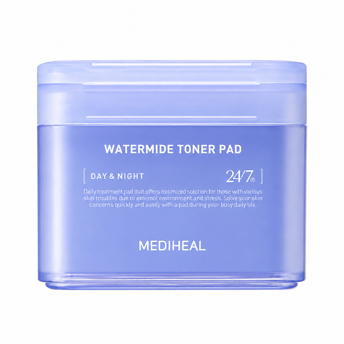 Интенсивно увлажняющие тонер-пэды с ледниковой водой Mediheal Watermide Toner Pad (100 штук)