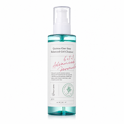 Нежный гель для умывания Quinoa One-Step balanced Gel Cleanser