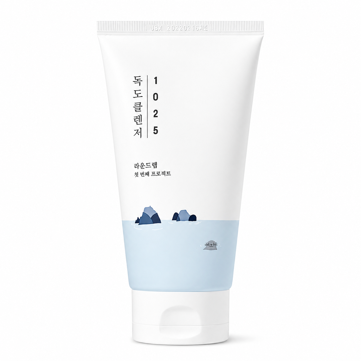 Мягкая пенка для умывания с морской водой Round Lab 1025 Dokdo Cleanser