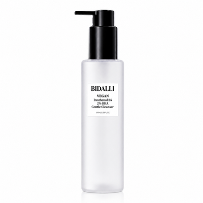 Мягкое очищающий гель с пантенолом BIDALLI PANTHENOL B5 2% BHA GENTLE CLEANSER