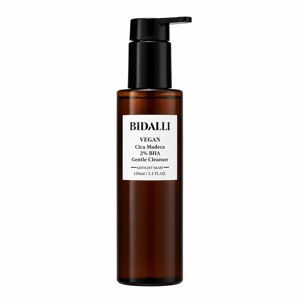 Успокаивающий гель для умывания BIDALLI Vegan Cica Madeca 2% BHA Gentle Cleanser