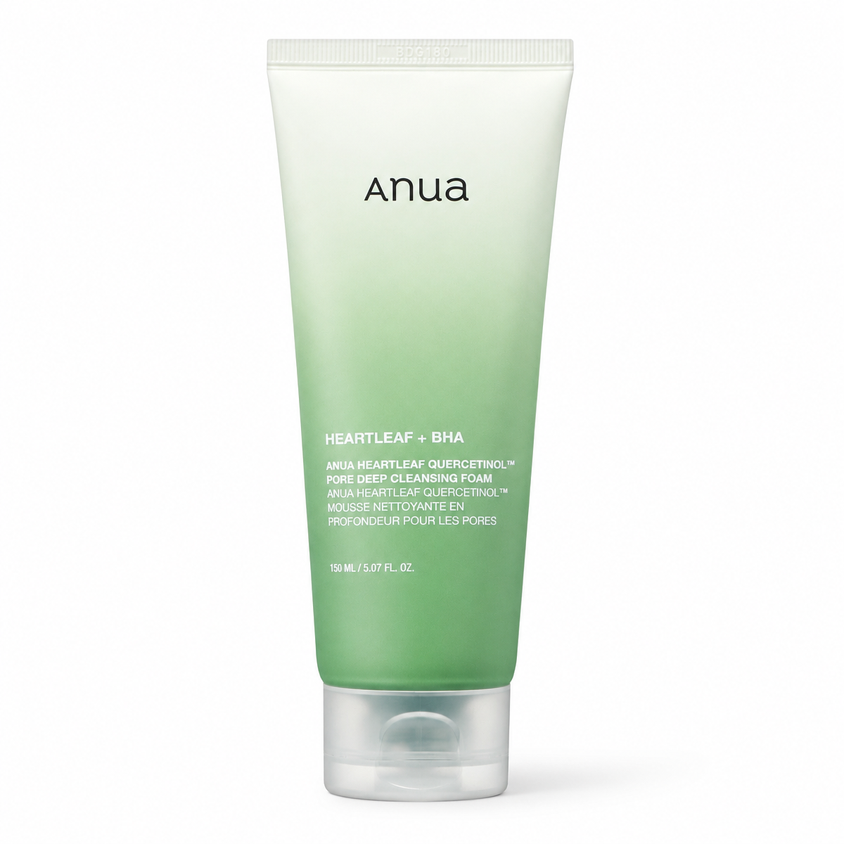 Пенка-скраб с хауттюйнией Anua Heartleaf Quercetinol Pore Deep Cleansing Foam