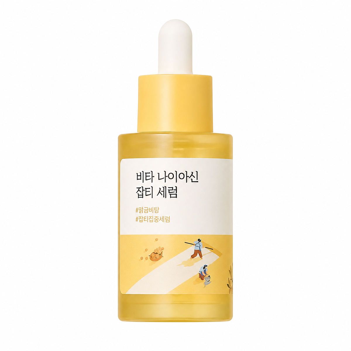 Осветляющая сыворотка с ниацинамидом ROUND LAB Vita Niacinamide Dark Spot Serum