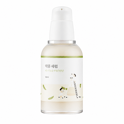 Питательная сыворотка с экстрактом черных соевых бобов Round Lab Soybean Nourishing Serum