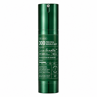 Бустер-сыворотка с микроиглами для чувствительной кожи VT Cosmetics Pro Cica Reedle Shot 300