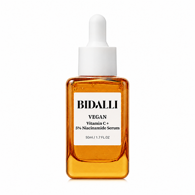 Отбеливающая сыворотка с витамином С 5% BIDALLI VEGAN Vitamin C+ 5% Niacinamide Serum