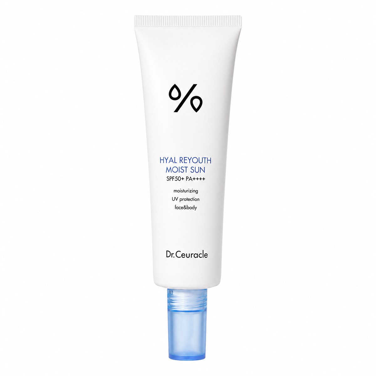 Легкий солнцезащитный крем Dr.Ceuracle Hyal Reyouth Moist Sun SPF 50+ PA++++