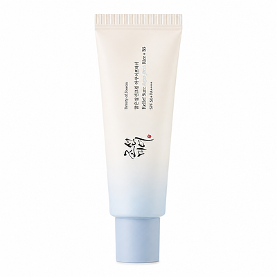 Лёгкий солнцезащитный крем с пантенолом Beauty of Joseon Relief Sun Aqua-fresh Rice+B5 SPF50+ PA++++