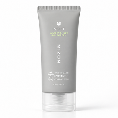 Лёгкий солнцезащитный крем Mizon Inout Watery Sheer Sunscreen SPF 50 PA++++