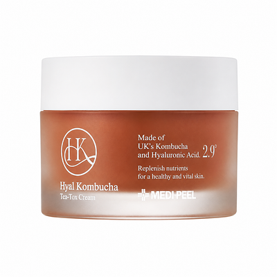 Двойной крем с комбучей и церамидами Medi-Peel Hyal Kombucha Tea-Tox Cream