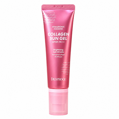 Солнцезащитный легкий крем с коллагеном Deoproce UN Deffence Sun Cream