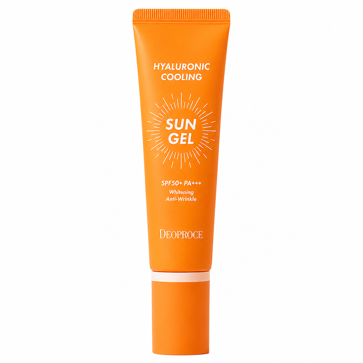 Освежающий солнцезащитный крем Deoproce Hyaluronic Cooling Sun Gel SPF50+ PA+++