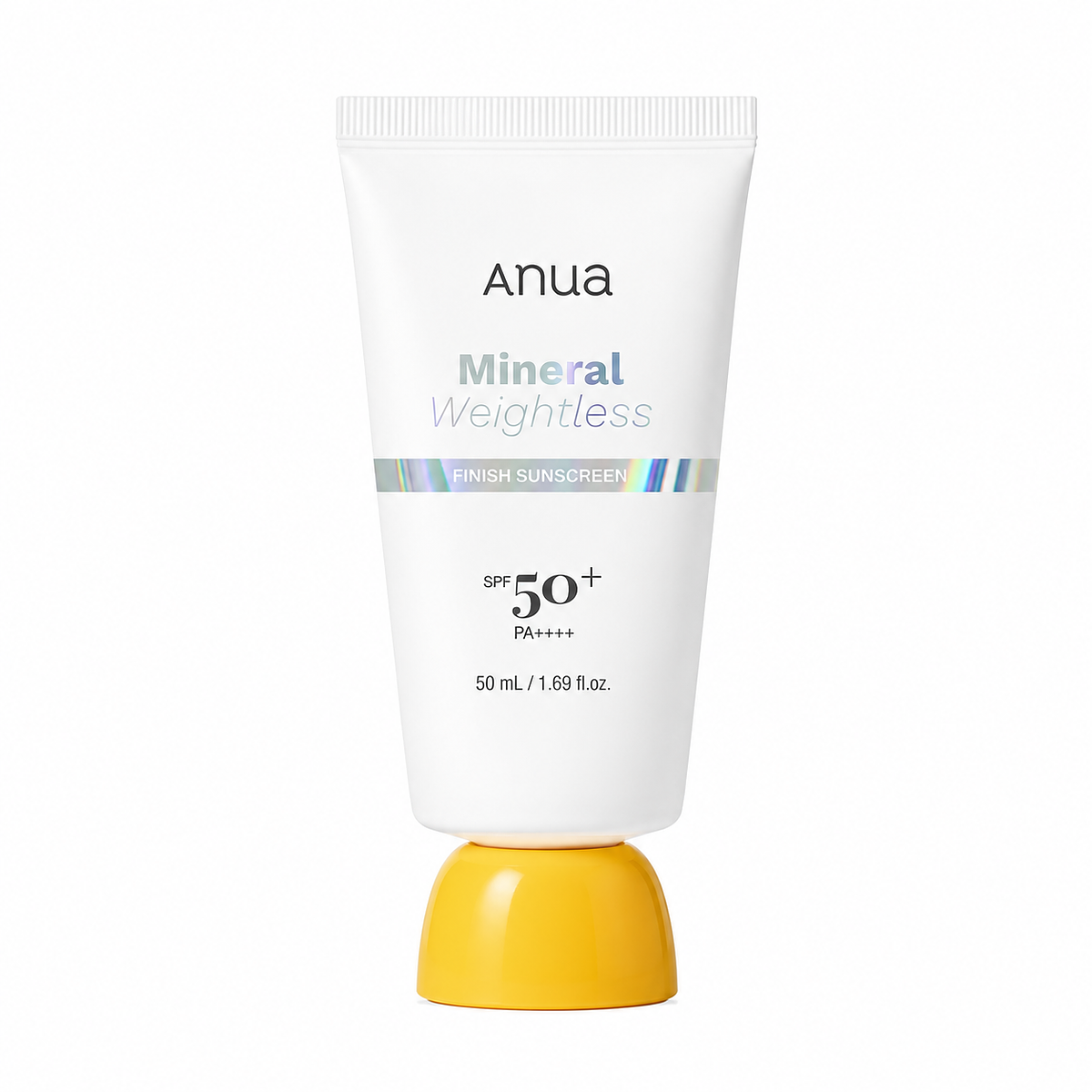 Универсальный солнцезащитный крем на минеральных фильтрах Anua Mineral Weightless Finish SPF50 Sunscreen Cream