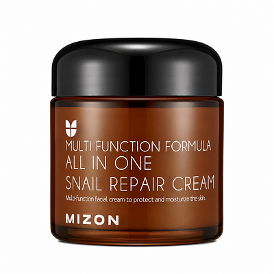 Антивозрастной крем для лица с муцином улитки Mizon All In One Snail Repair Cream