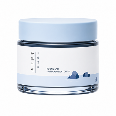Легкий крем от шелушений с морской водой Round Lab 1025 Dokdo Light Cream