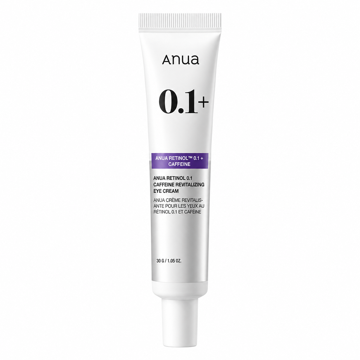 Антивозрастной крем для кожи вокруг глаз с 0,1% ретинола и кофеином Anua Retinol 0.1 Caffeine Revitalizing Eye Cream