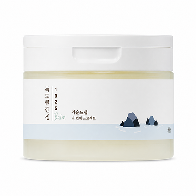 Очищающий бальзам для снятия макияжа с морской водой Round Lab 1025 Dokdo Cleansing Balm