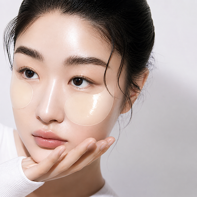 Витаминные гидрогелевые патчи под глаза против отеков и темных кругов Mediheal Vita Collagen Eye Ampoule Patch 60 штук